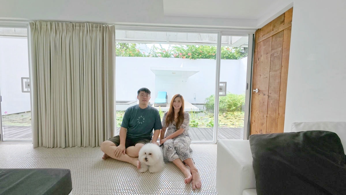 花蓮後湖水月,不像人世間存在的絕美山中渡假別墅,總統套房等級水間玻璃屋,室內外融合為一體的尊爵體驗。花蓮民宿推薦,寵物友善 - 第1張圖
