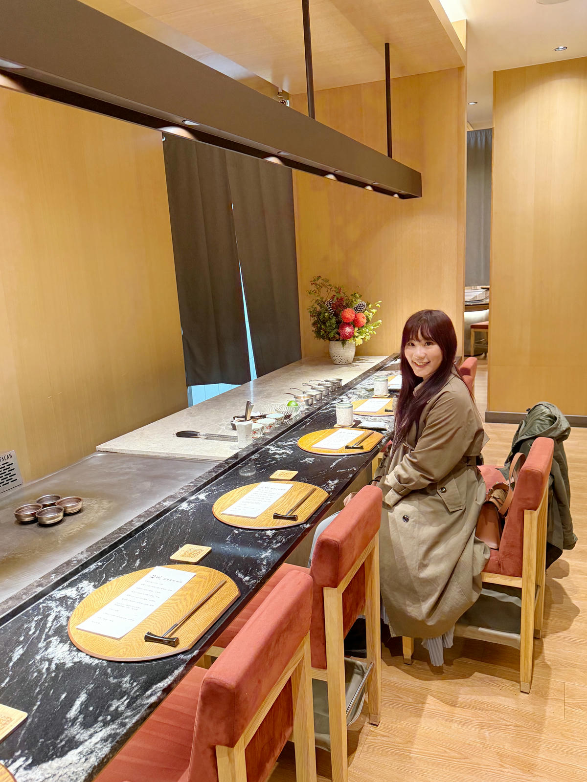 新莊無菜單料理推薦,初魚鐵板料亭宏匯廣場,1880+10%,極品鹿兒島黑毛和牛與異國海鮮饗宴,每道單品都是奢華藝術,約會、慶生餐廳首選,機捷副都心站日式鐵板燒 - 第8張圖