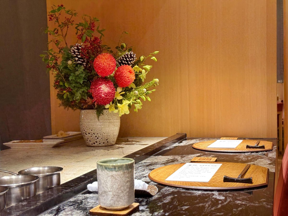 新莊無菜單料理推薦,初魚鐵板料亭宏匯廣場,1880+10%,極品鹿兒島黑毛和牛與異國海鮮饗宴,每道單品都是奢華藝術,約會、慶生餐廳首選,機捷副都心站日式鐵板燒 - 第4張圖