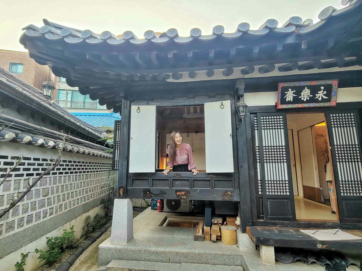 西村永樂齋-首爾絕美韓屋民宿,老屋新裝,樓閣門窗層層疊疊開不盡,靜謐庭院和古樸雅室,別有洞天的地下居室 - 第40張圖