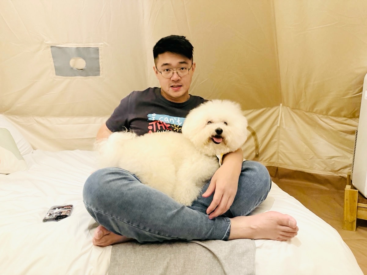 【台中寵物友善露營】蟬說:山中靜靜,最值得一訪的台中豪華露營全攻略,帶著毛孩一起出發,體驗被層疊山巒環繞的秘境奢華露營 - 第87張圖