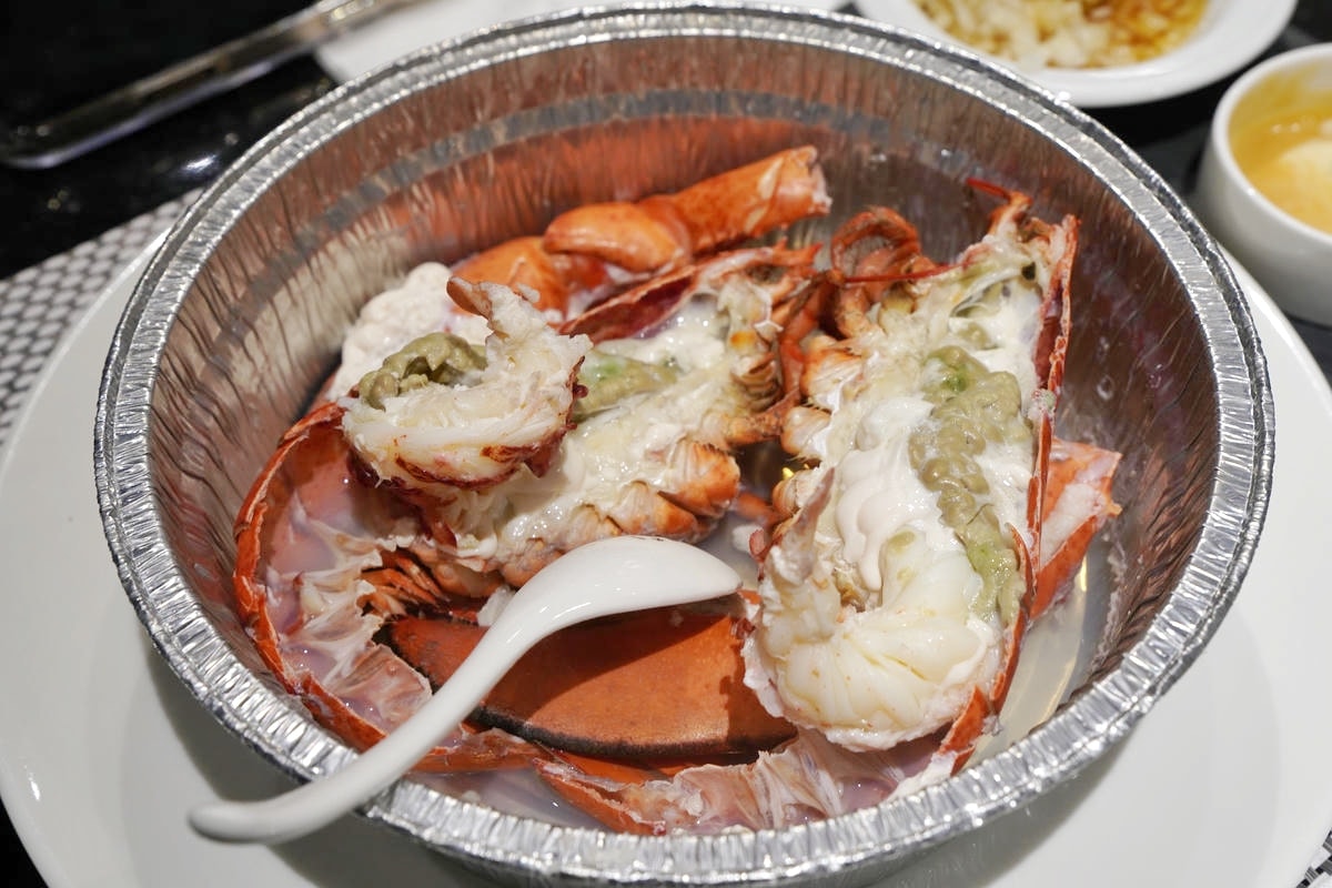 台北頂奢鐵板燒推薦,潼精緻鐵板料理故宮店,獨享整隻活龍蝦,生猛海陸食材一次滿足,還可包場歡唱KTV - 第42張圖
