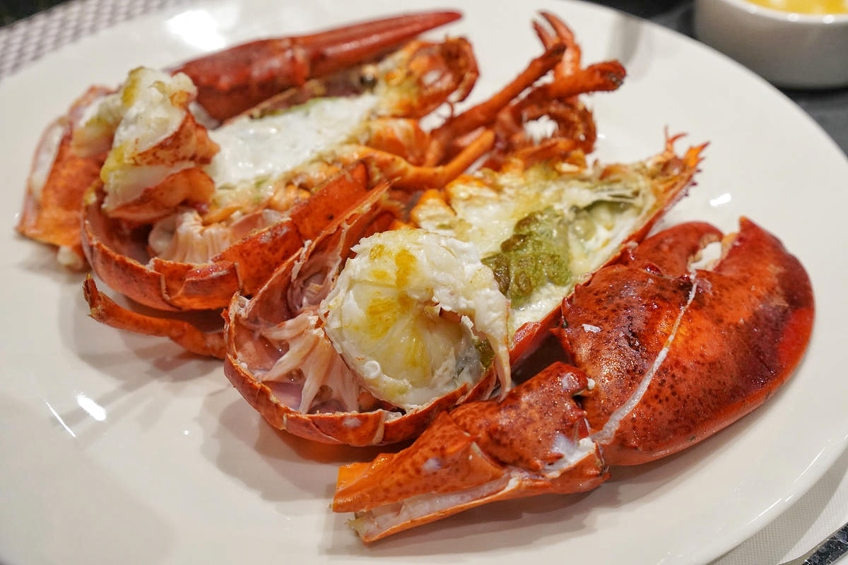台北頂奢鐵板燒推薦,潼精緻鐵板料理故宮店,獨享整隻活龍蝦,生猛海陸食材一次滿足,還可包場歡唱KTV - 第45張圖