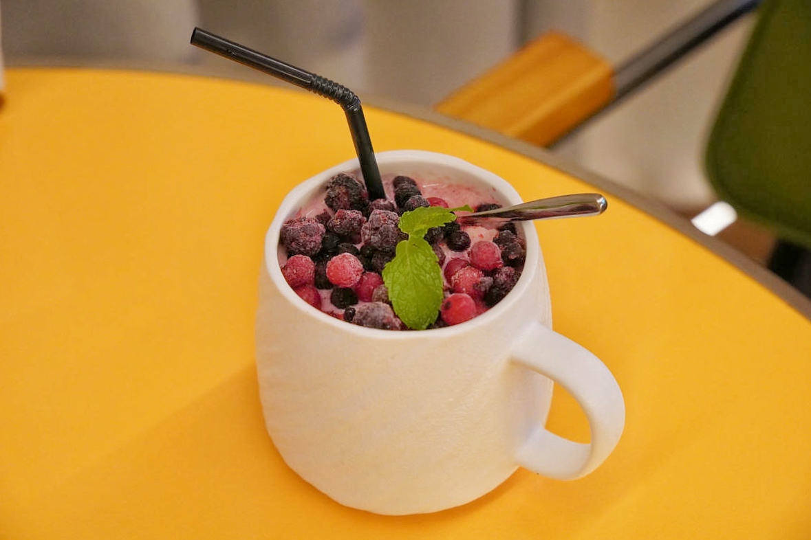 桃園中壢美食推薦,M3 Bistro餐酒館,打造最chill用餐氣氛!首推海膽大蝦干貝燉飯、家傳牛肉羅宋湯,週末DJ駐場表演、邊喝調酒邊聽音樂!還有獨立包廂、大螢幕球賽轉播 - 第59張圖