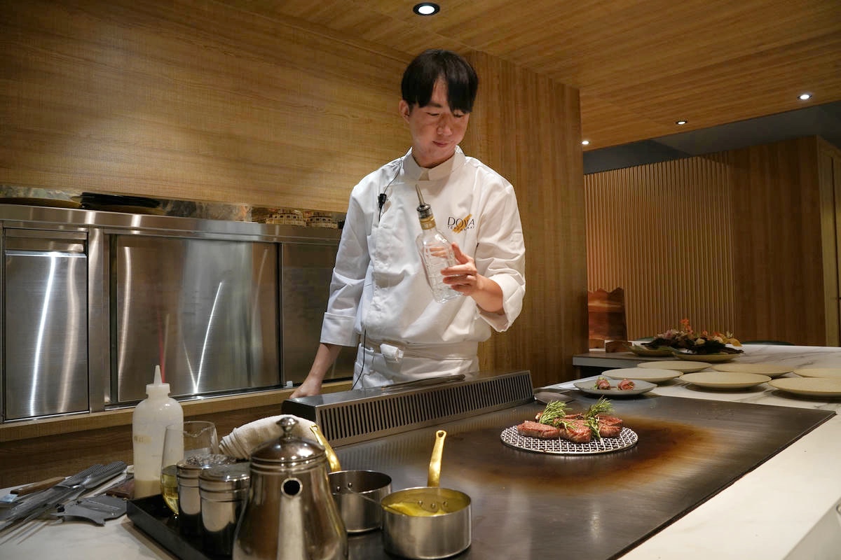 【台北頂級鐵板燒推薦】道和鐵板燒DOWA Teppanyaki:五感饗宴×日式侘寂美學,2025東區最奢華鐵板燒新開幕!打造極致味蕾新感受 - 第88張圖