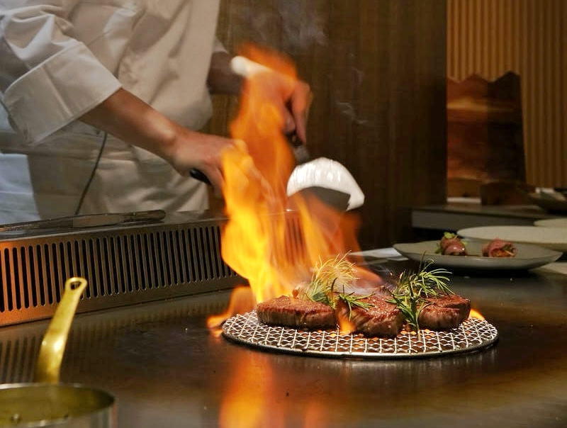 【台北頂級鐵板燒推薦】道和鐵板燒DOWA Teppanyaki:五感饗宴×日式侘寂美學,2025東區最奢華鐵板燒新開幕!打造極致味蕾新感受 - 第3張圖