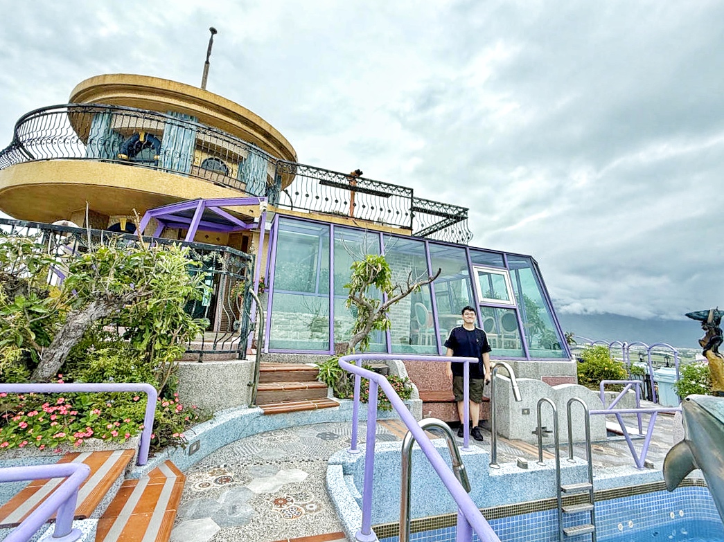 【花蓮七星潭住宿】入住七星潭最美飯店!水上明月海景渡假旅店Hotel Moon,坐擁月牙灣海岸線第一排、眺望四八高地,住進歐洲藝廊宮殿,法式洛可可風情,體驗極致奢華住宿一泊二食 - 第69張圖