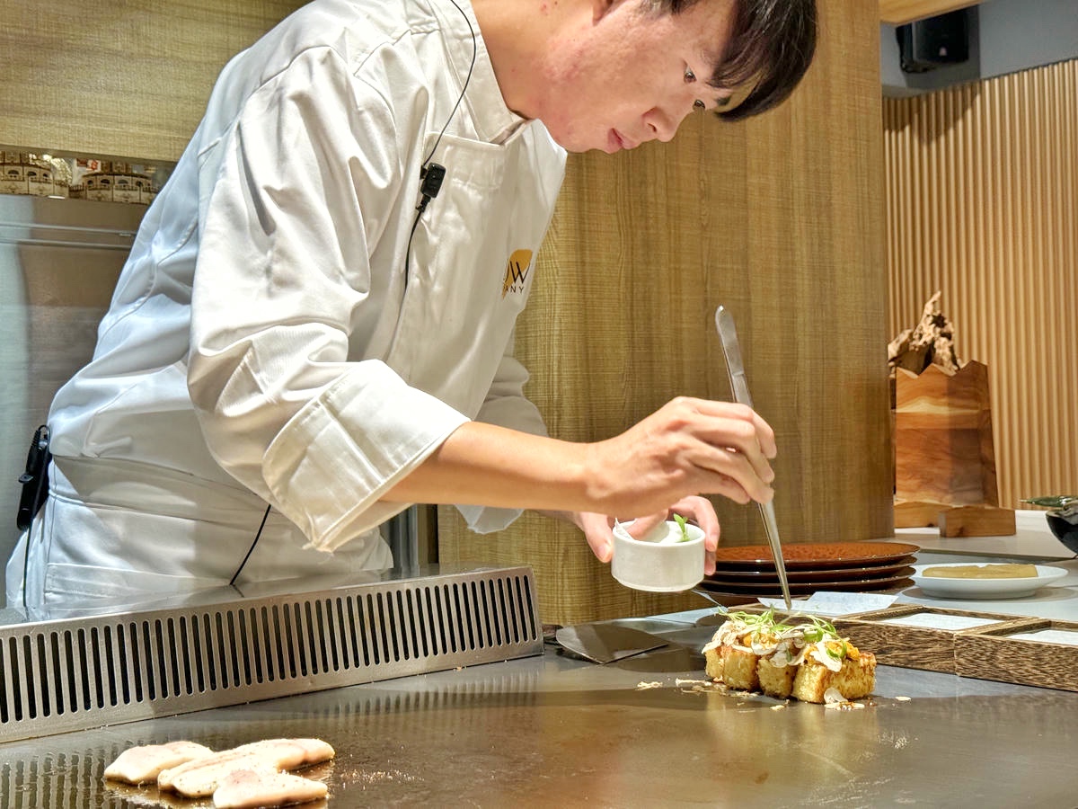 【台北頂級鐵板燒推薦】道和鐵板燒DOWA Teppanyaki:五感饗宴×日式侘寂美學,2025東區最奢華鐵板燒新開幕!打造極致味蕾新感受 - 第53張圖