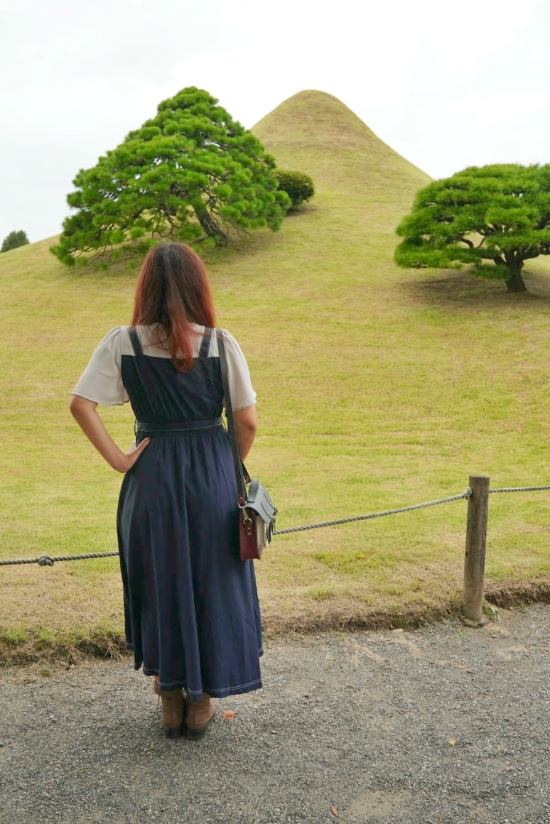 質感女孩穿搭,ehole氣質長洋,傘袖假兩件拼接下紗洋裝,完美你的夏秋之際 - 第22張圖