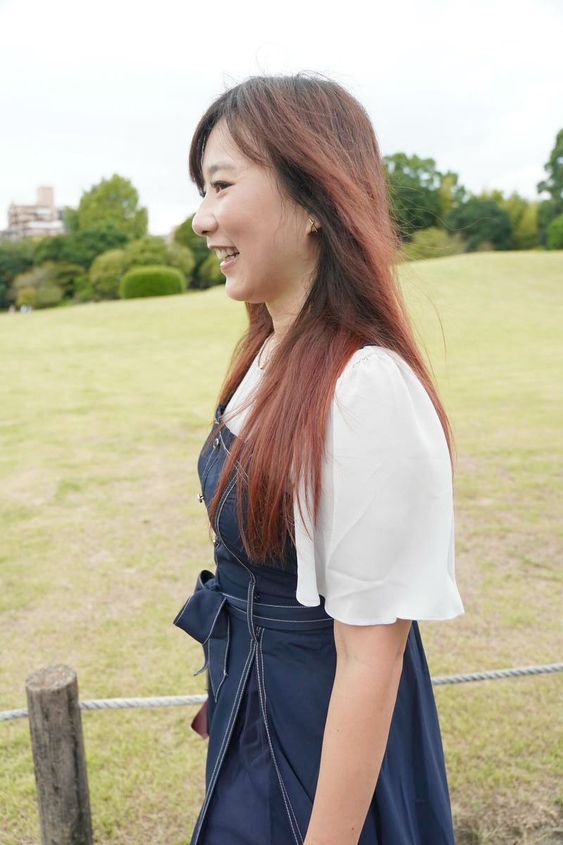 質感女孩穿搭,ehole氣質長洋,傘袖假兩件拼接下紗洋裝,完美你的夏秋之際 - 第13張圖