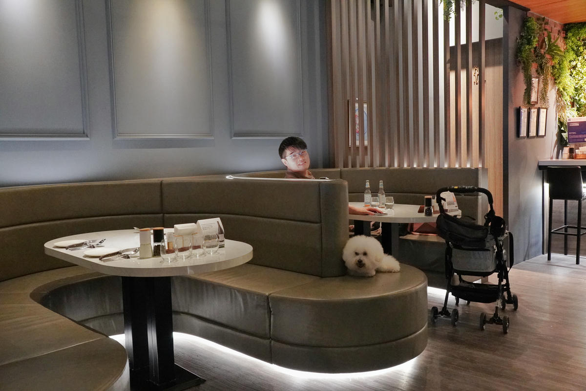 【台北內湖美食】二訪威爾森公園 Wilson Park ｜全新裝潢升級！威靈頓牛排、A5和牛佐海膽超驚艷，漂流木天花板，寵物友善餐廳，帶毛孩赴一場低調奢華的美食盛宴吧！