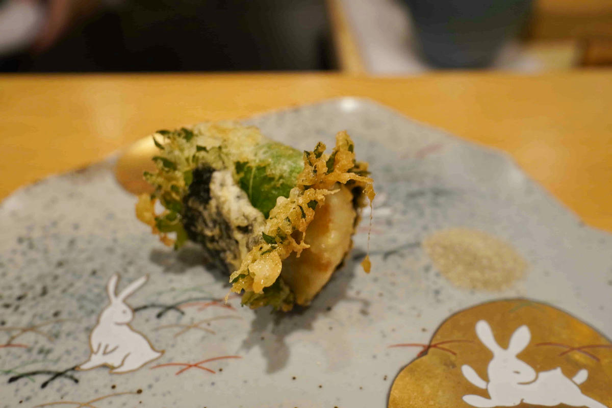 【宜蘭羅東美食】同心鮨omakase,板前天婦羅、壽司無菜單料理,完全預約制的在地日本料理 - 第21張圖