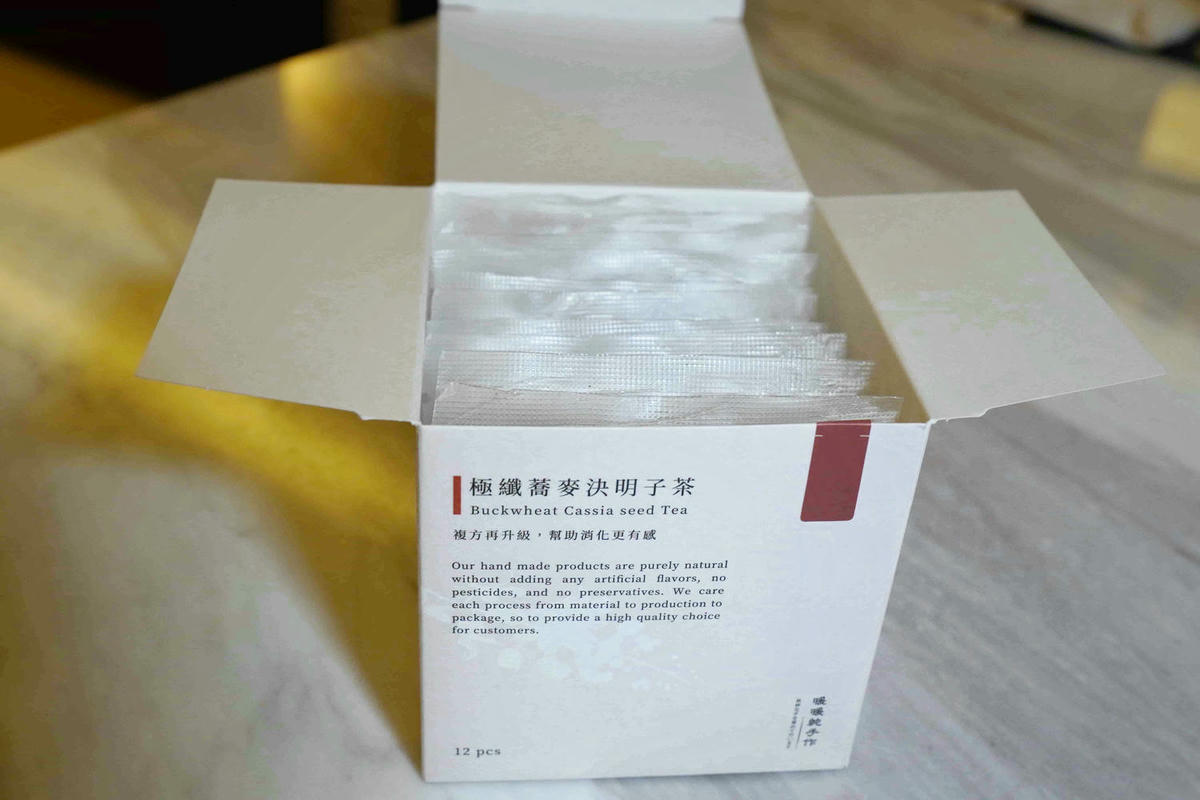 暖暖純手作,極纖蕎麥決明子茶,幫助消化、保持身材的好隊友,上班族、久坐族、外食族的救星! - 第8張圖