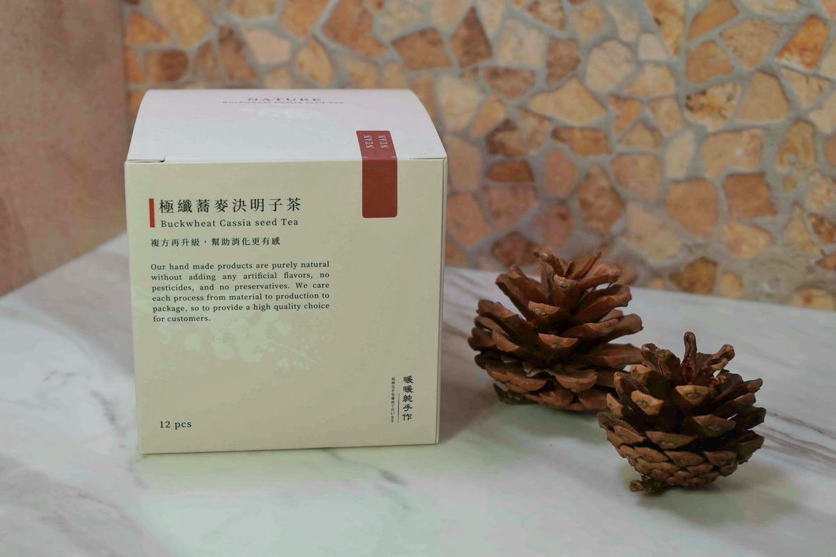 暖暖純手作,極纖蕎麥決明子茶,幫助消化、保持身材的好隊友,上班族、久坐族、外食族的救星! - 第7張圖