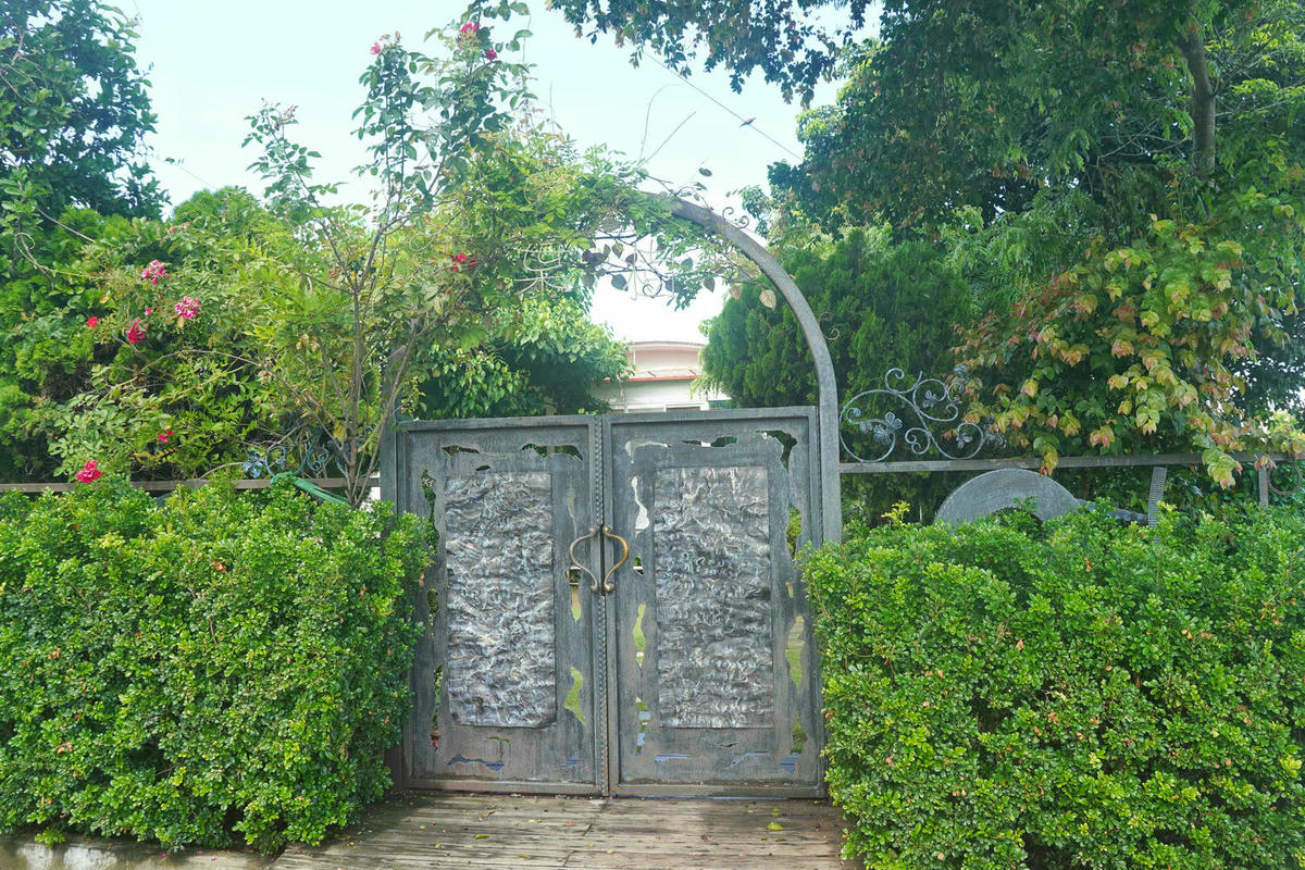 【台南住宿】葉樹民宿 Leaf House,入住被陽光及綠意環繞的獨棟庭院,樹還長在房間裡,獨立草皮、寵物友善,D房型實住分享 - 第9張圖