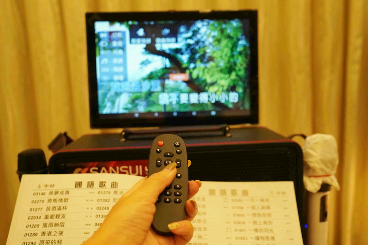 居家外出必備party神器,SANSUI 山水行動KTV,(KKTV-030) 14吋觸控旋轉螢幕,高音質音箱,可一鍵去人聲,支援wifi聯網,歌單自動更新,讓你走到哪唱到哪! - 第30張圖